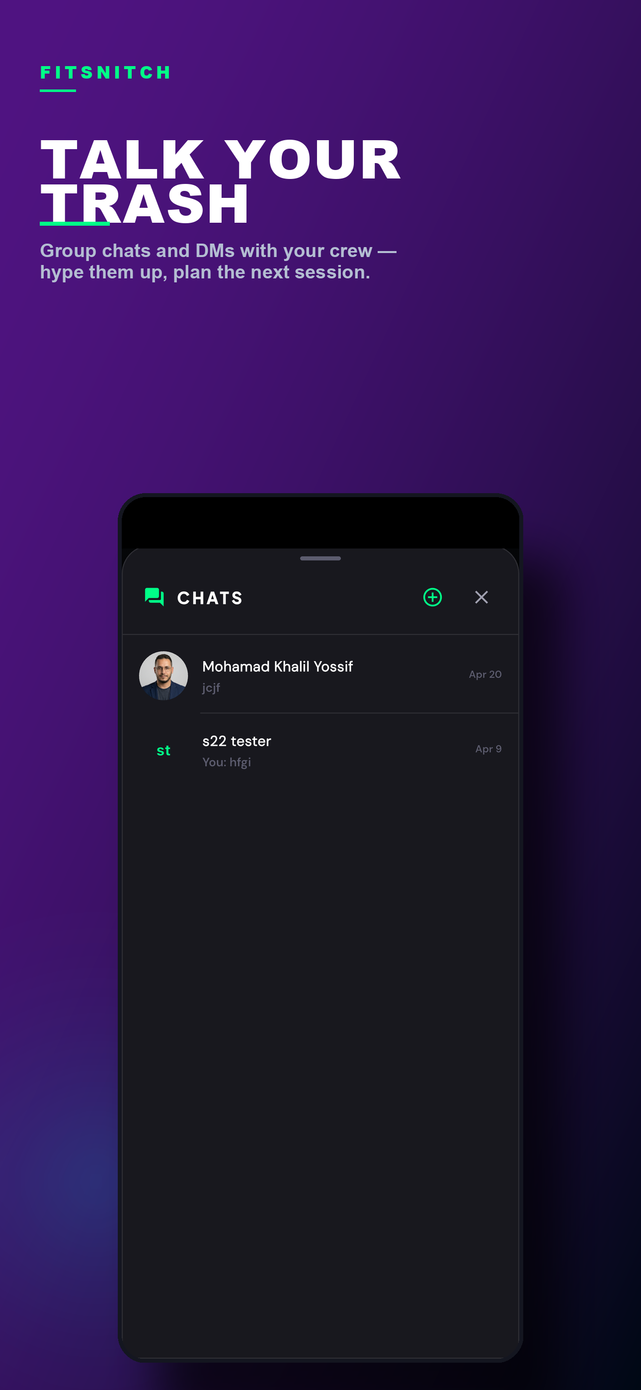 Chat and secret auto-deleting messages